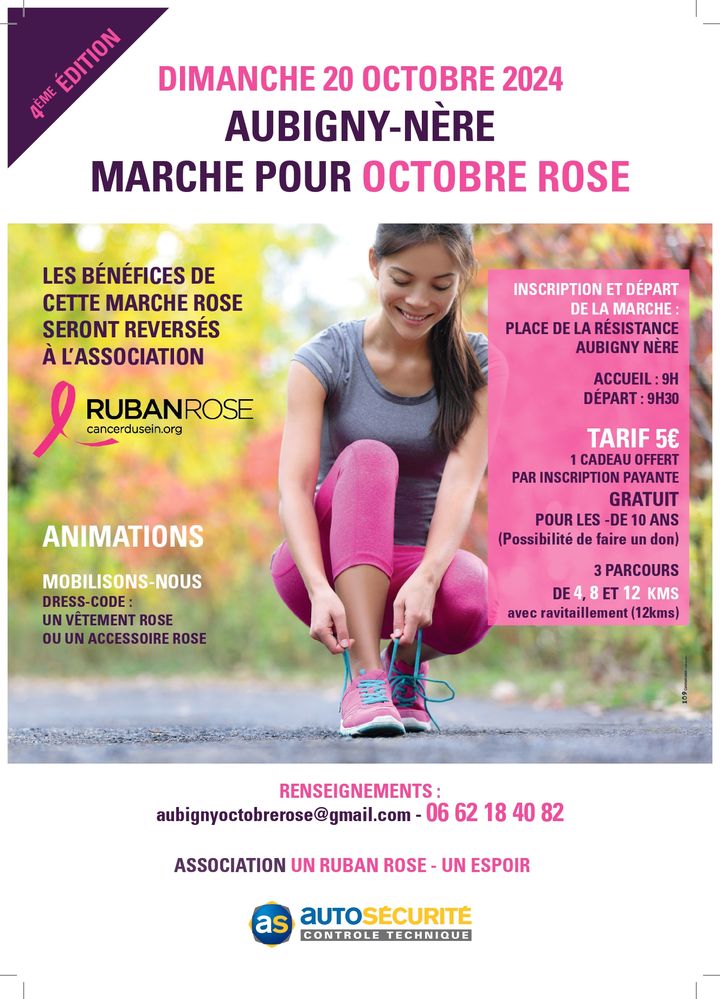 Marche pour Octobre Rose